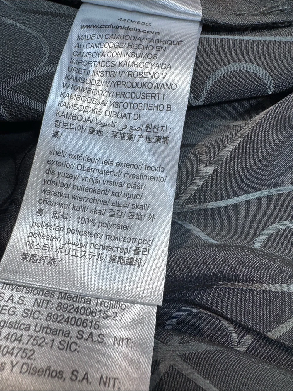 Calvin Klein Sleek Satin Wide Leg Pant in Grays Size 8